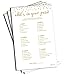What's in Your Purse (Pack of 50) - Bridal Shower Games - Wedding Shower Games - Bachelorette Party Games - Gold Confetti