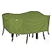Classic Accessories Sodo Patio/Outdoor Table & Chair Set Cover - Tough and Weather Resistant Patio Set Cover, Square, Herb (55-347-031901-EC)