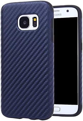 Dejavux Galaxy S7 Case Carbon Fiber Pattern Style Phone Case Protective Soft TPU Cover Shock Absorbing for Samsung Galaxy S7 Case