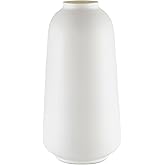 47th & Main Glass Decorative Vase, Cylinder, Matte White