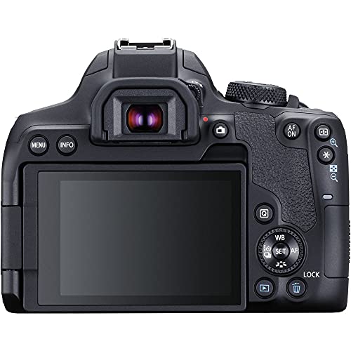 Canon EOS Rebel T8i DSLR Camera with EF-S 18-55mm is STM