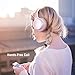 TaoTronics Active Noise Cancelling Headphones [2019 Upgrade] Bluetooth Headphones Over Ear Headphones Hi-Fi Sound Deep Bass, Quick Charge, 30 Hours Playtime for Travel Work TV PC Cellphone-Pink