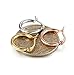 Jstyle 3 Pairs Stainless Steel Hoop Earrings Set for Women Mens Black Silver Gold Small Hoop Earring, Lightweight Click-Top Hoops Piercing 10-20MM