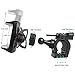 Bike Mount, PTUNA Bike Mount Phone Holder Motorcycle Phone Mount Bike Handlebar Adjustable Universal for iPhone X/8/8s/7/7Plus/5s/6s/6 Plus, Galaxy S9/S8/S8 Plus/S7 Edge (Black)