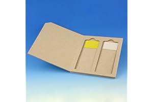 Globe Scientific 513002 Cardboard Slide Mailer for 2 Slide (Case of 100)