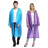 Opret Portable EVA Raincoats for Adults, Reusable