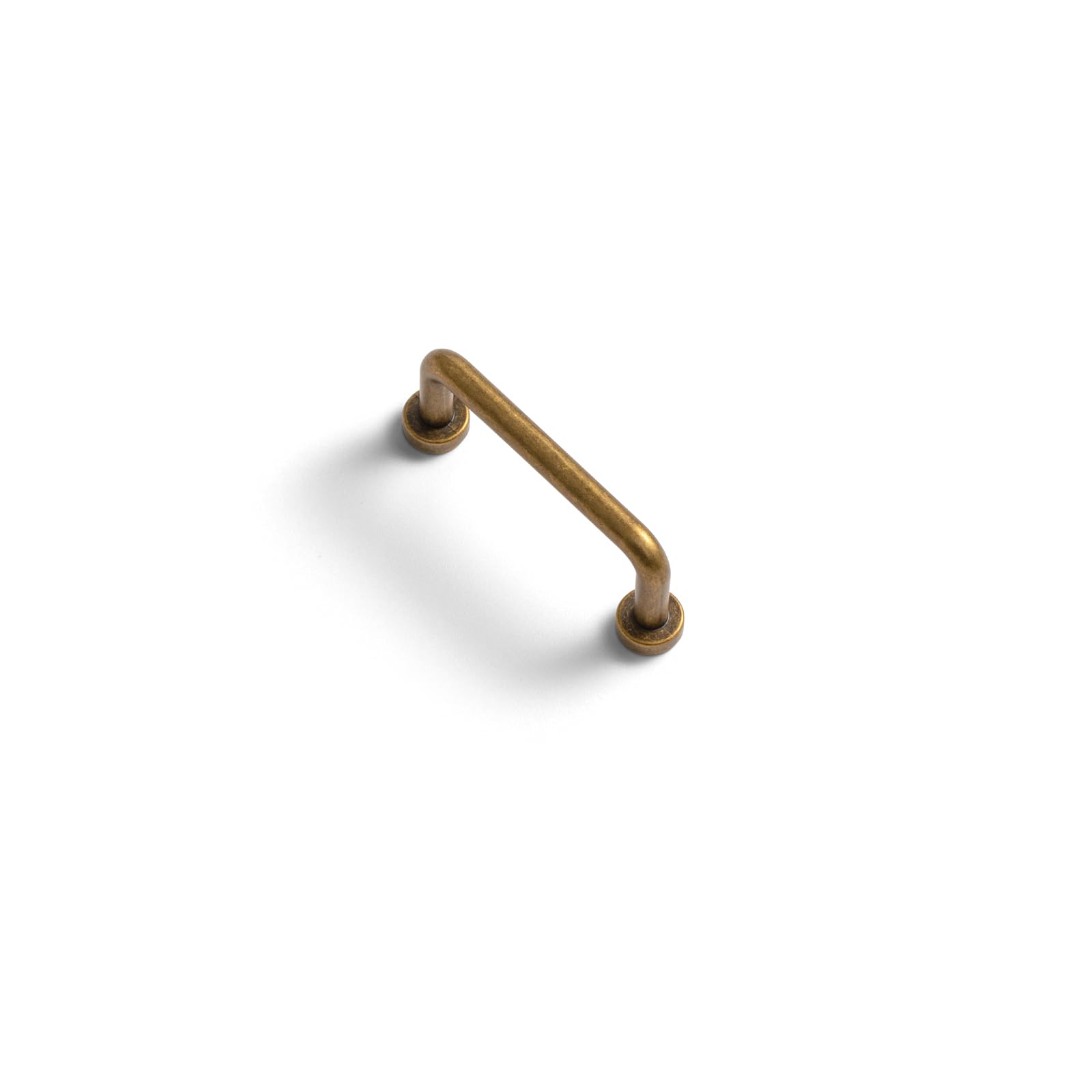 Photo 1 of Goo-Ki 6 Pack 2 1/2'' Center to Center Antique Brass Cabinet Bar Pulls Vintage Drawer Handles Closet Classic Retro Home Kitchen Improvement Hardware