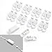 Surepromise 10 Roller Blind Chain Connector White Cord Joiner Spare Plastic Beaded Joiner