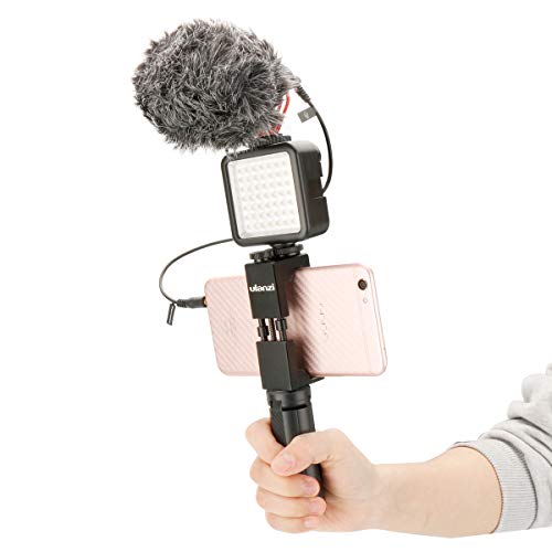 Mini Tripod Stand Tabletop Tripod with GoPro Adapter for GoPro 7 6 5 4 SJCAM EKEN Action Cameras, Handle Grip for zhiyun Smooth 4 DJI Osmo Pocket Gimbal Stabilizer
