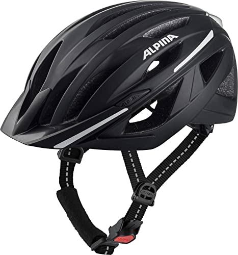 ALPINA HAGA - Casco da ciclismo per adulti - black matt - 55-59 cm