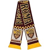 Roma Scarf | Soccer Fan Scarf | Premium Acrylic Knit