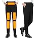 FERNIDA Electric Heated Thermal Trouser Outdoor Exercise Heating Warm Pants for Women/Men/Senior(Battery Included) Black