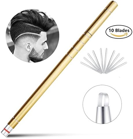 Razor Engraved Pen Kits, OYeeice Professional Salon Engraved Pen for Hair Trimming Tattoo and Eyebrows-Design Hair Tool