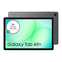 Samsung Galaxy Tab A11+, AI Tablet, 11 Zoll Display, 90 Hz Bildwiederholrate, 128 GB Speicher, 6 GB RAM, Android, Dolby Atmos Quad-Lautsprecher, Gray, 3 Jahre Herstellergarantie