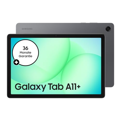Samsung Galaxy Tab A11+, AI Tablet, 11 Zoll Display, 90 Hz Bildwiederholrate, 128 GB Speicher, 6 GB RAM, Android, Dolby Atmos Quad-Lautsprecher, Gray,