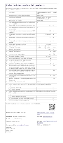 MEDION 125,7 cm (50 Zoll) QLED Fernseher (Fire TV, 4K Smart TV, Dolby Vision HDR, Dolby Atmos, Prime Video, Bluetooth, DVB-T2, MD 850800) 10