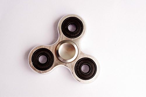 Goldcome Aluminum Alloy Tri-Spinner Fidget EDC Hand Toy Anti-Anxiety 360 Spinner For Relieveing ADHD,ADD,Autism,Relax,Focus