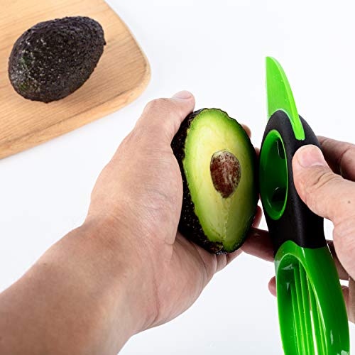 Kutir Fruit Slicer Corer Set of 3 - Pineapple Slicer, Avocado Slicer and Apple Corer Set - Stainless Steel Pineapple Cutter and Corer, Dishwasher Safe Avocado Slicer and Cutter, Apple Corer Remover - Thumbnail 3