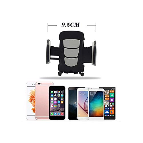 Herva Phone Cup Holder Mount Universal Adjustable Gooseneck Cup Holder Cradle Car Mount Fits for Cell Phone, Smartphones and Android