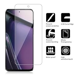 iCsapr 4 Pack Glass Screen Protector Compatible for