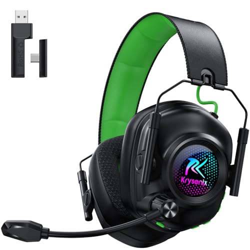 Wireless Gaming Headset Noise Canceling Microphone