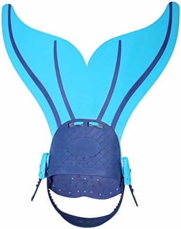 Monofin Adjustable Mermaid tails Swim Fins with 3 Color for Swimming with Flipper Diving Fins-Girls,Boys