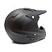 Adult Motorcycle Off Road Helmet DOT - MX ATV Dirt Bike Motocross UTV - Flat Matte Black LARGE with Goggles