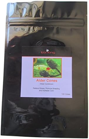 Ebi King Alder Cones (100) Shrimp Aquarium Water Conditioner Promotes Breeding