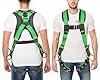 Full Body Harness with 5 Point Adjustment, Dorsal D-ring, Grommet Legs ...