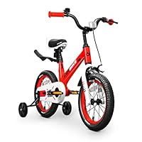 12” Toddlers Bicycle w/Adjustable Seat Height for 3-4 Yrs Old (Orange)