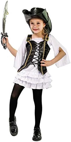 Girl's Cute Pirate Halloween Dress up Costume