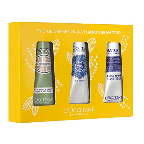 L'Occitane Hand Cream Classics Trio Gift Set Enriched with Shea Butter