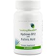 Seeking Health | Hydroxo Vitamin B12 with Folinic Acid | 60 Vegan Lozenges | 1000 mcg Vitamin B12 and 800 mcg DFE Folate