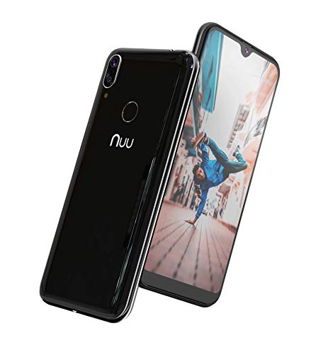 NUU Mobile X6-32GB + 3GB RAM LTE Android Unlocked Dual SIM Smartphone | 5.7" HD+ Display | Fingerprint | 13MP Camera