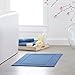 Amazon Brand – Pinzon Luxury 100% Cotton Banded Bath Mat - Marine