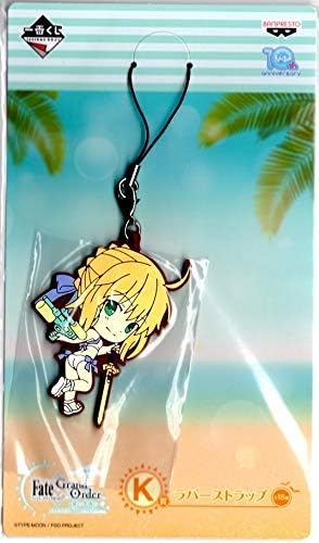 Banpresto Ichiban kuji Most Lottery Fate Grand Order Kyun Chara Summer PART1 Rubber Strap Saber Artoria Pendragon K Award