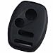 KEYGUARDZ Black Rubber Keyless Entry Remote Key Fob Skin Cover Protector