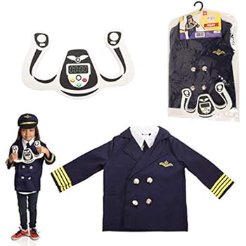 pilot costume dress play pretend accessories doug melissa