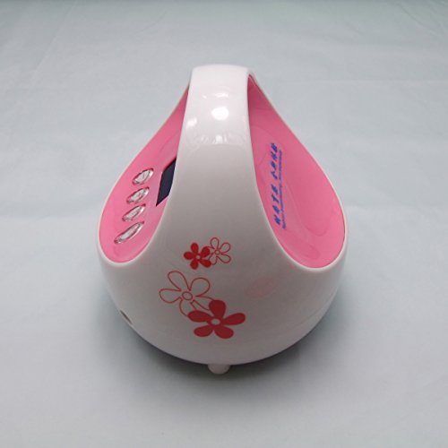 Gland Single Electric Breast Pump Breastfeeding Pump for Nursing Moms BPA Free, Pink, with LCD Display and Compact Design