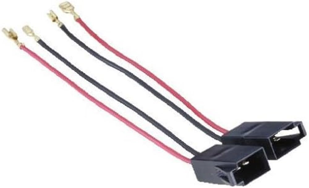 Hama 45674 Speaker Adaptor Cable Set III for Vauxhall/Renault/Seat/VW, 7.09 in*90.94 in*36.22 in