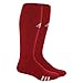 adidas Rivalry Field Multi-Sport Socks (2-Pack), University Red/White, Large