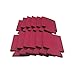 CSBD 12 Pack Blank Can Coolers, Foam Collapsible Insulated Can Sleeves for Beer, Soda, Water Bottles, Bulk Customizable Sublimation Blanks for DIY, HTV Vinyl Projects, Parties, Weddings - Burgundy