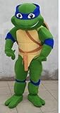 Mascot Costumes for Adults Christmas Halloween Outfit Fancy Suit Dark Green Turtle Teenage Mutant Ninja Turtles(Medium)
