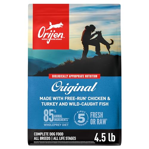 ORIJEN Grain Free High Protein Dry Dog Food Original Recipe 4.5lb Bag