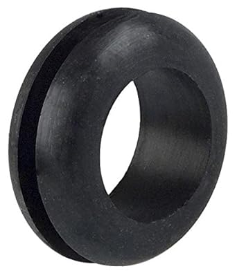 Amazon Com Grommet Round Open 9 5 Mm Buna S Rubber 12 7 Mm 1 575 Mm Industrial Scientific