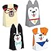 Puppy Dog 16 Pack Party Paper Loot Treat Candy Favor Bags with Attachments (Plus Party Planning Checklist by Mikes Super Store)