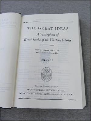 The Great Ideas A Syntopicon Of Great Books Of The Western World Volume Ii Man To World Mortimer J Adler William Gorman 9780852294765 Amazon Com Books