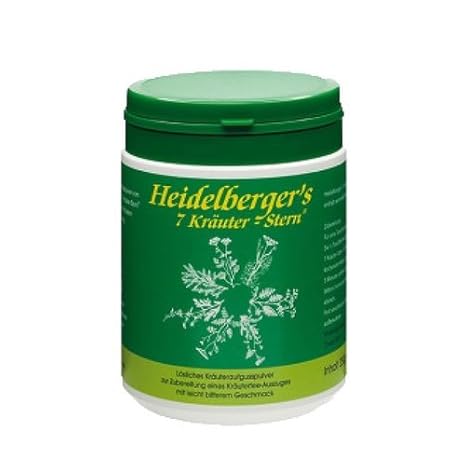 HEIDELBERGERS 7 Kräuter Stern Pulver 250 g Pulver