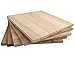OldBleu Wood Breaking Boards - 5 Pack - 1/2