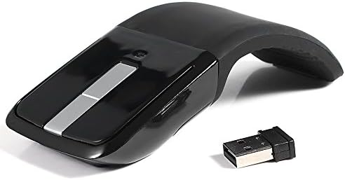 2.4GHz Wireless USB Foldable Optical Touch Mice/Mouse Bending Start Flat Close Suitable for PC / Laptop